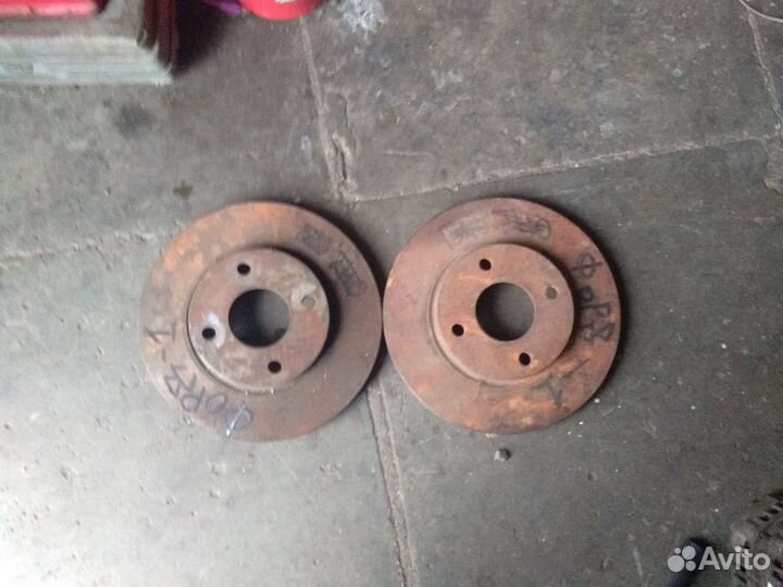 Диски тормозные на ford Фокус 1
