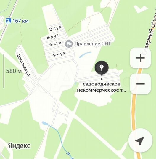 Участок 15 сот. (СНТ, ДНП)