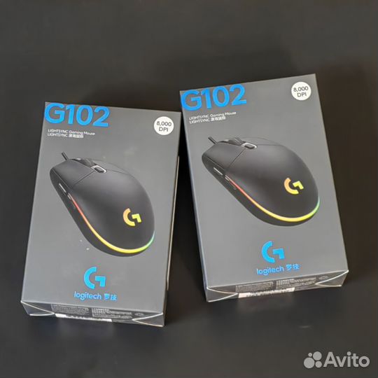 Новая Logitech G102 lightsync