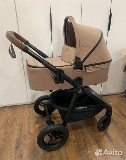 Новая коляска 2 в 1 всесезонная Junion Pioni