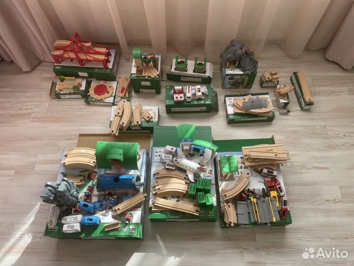 Набор Brio деревянная железная дорога