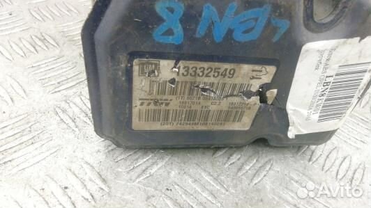 Блок ABS opel insignia (LBN08KW01)