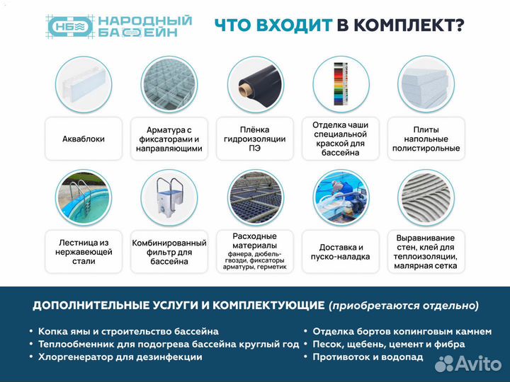 Бассейн за 14 дней своими руками