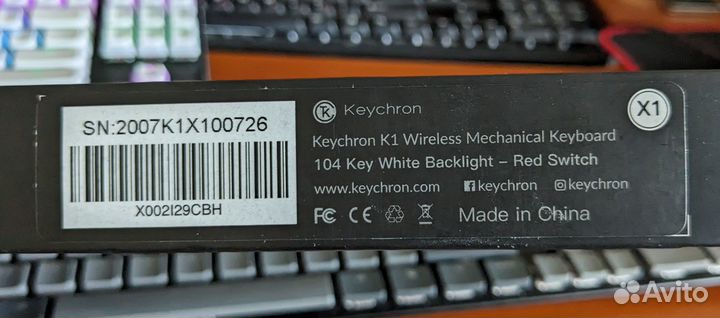 Keychron k1 v4 104