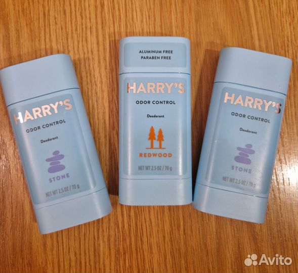 Дезодоранты Harry’s без алюминия из США redwood