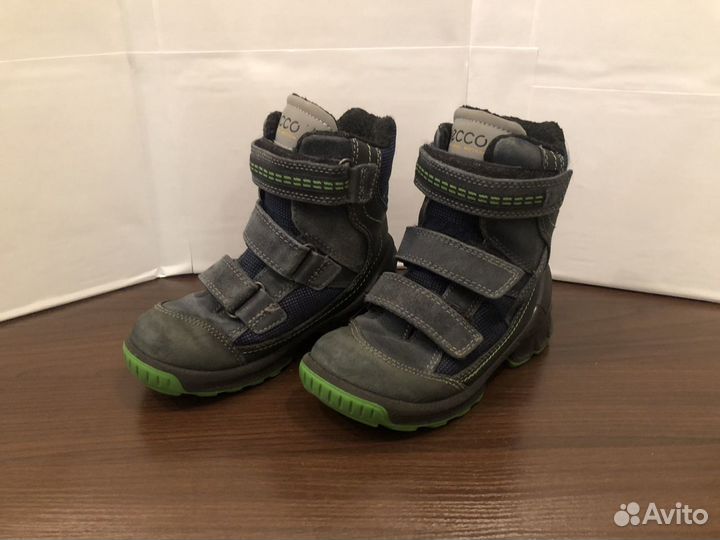 Детские зимние ботинки ecco 30