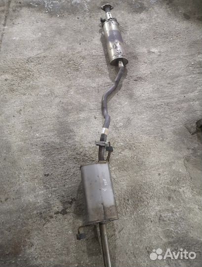 Глушитель Nissan Juke hr15de