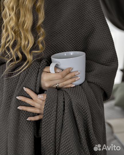 Покрывало Ламия Эспрессо новое плед на кровать