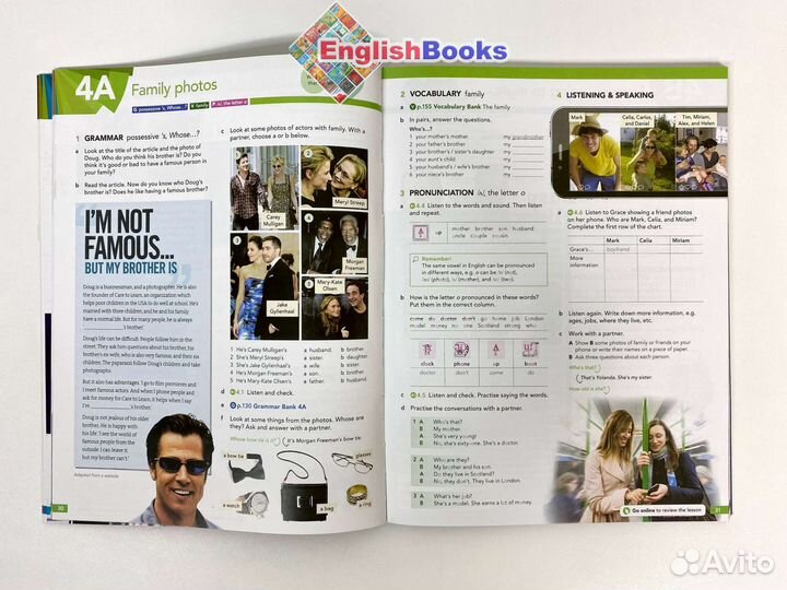 English file 4ed elementary комплект (sb,wb,cd)