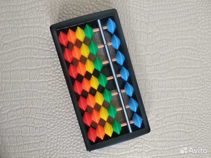 Абакус радужный 7 рядный