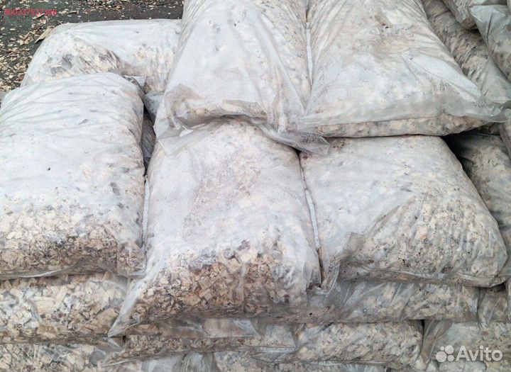 Декоративная щепа в удобных мешках