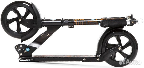 Самокат micro Black (2021) черный Kra874