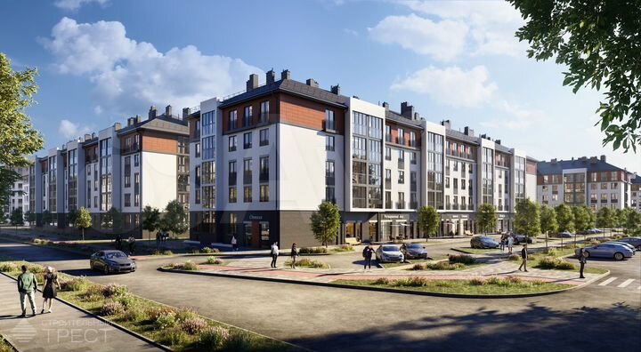 2-к. квартира, 61,5 м², 4/5 эт.