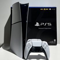 Playstation 5 Slim Digital +48 игр (как новый)