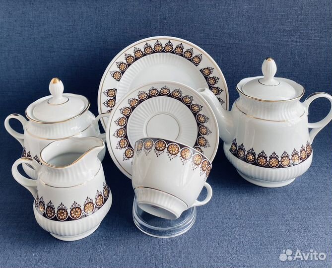 Чайный сервиз рфз СССР на 6 или 12 персон