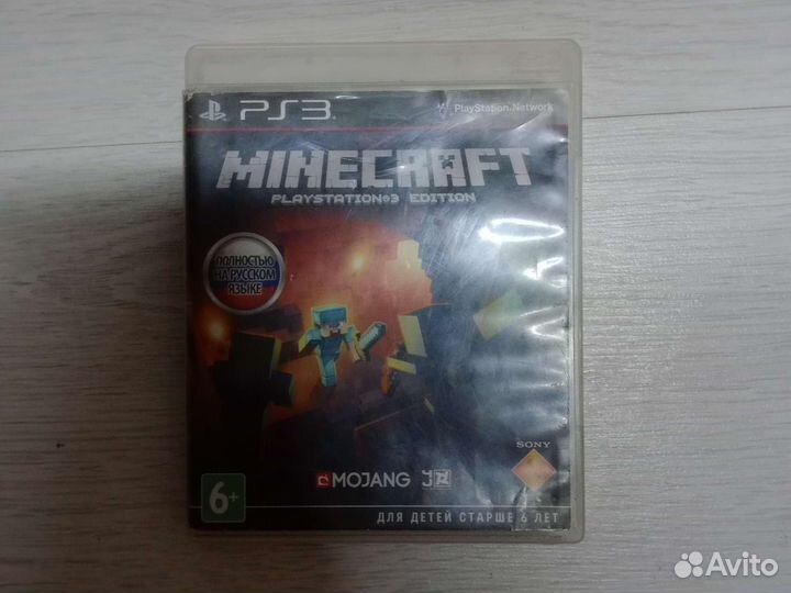 Диск на ps3 Майнкрафт