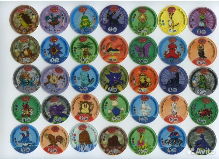 Фишки Pokemon Покемоны