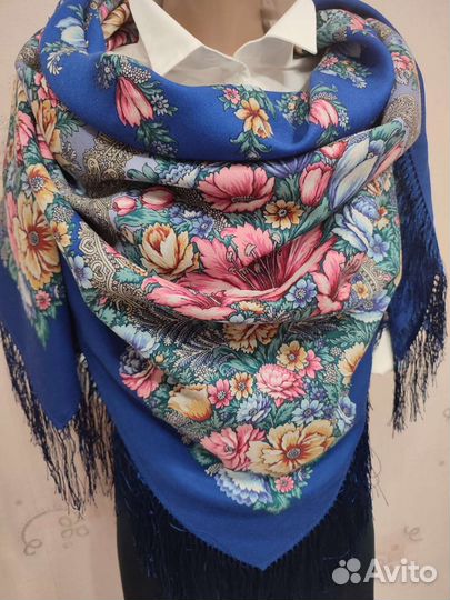 Павловопосадские платки из итальянской шерсти