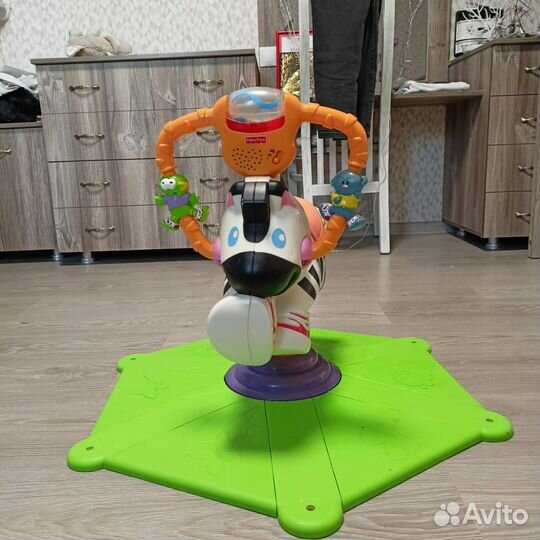 Зебра fisher price