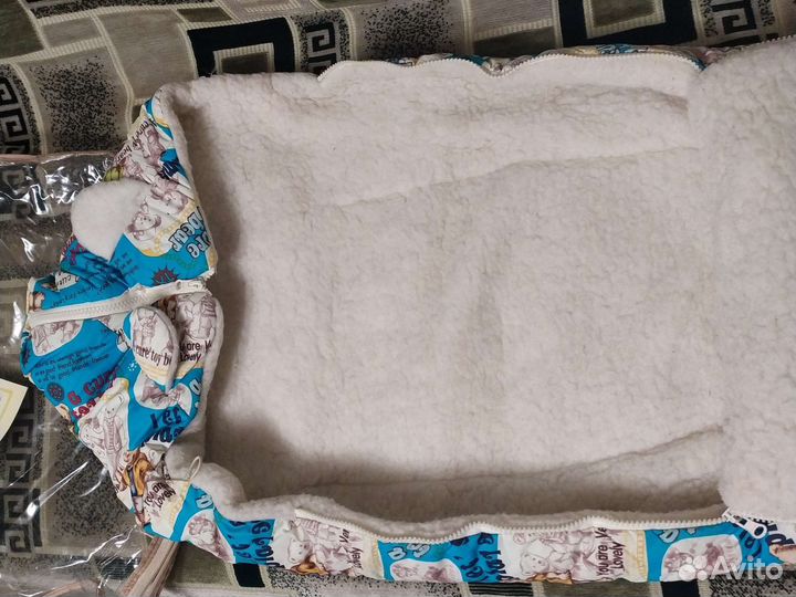 Зимний конверт в коляску