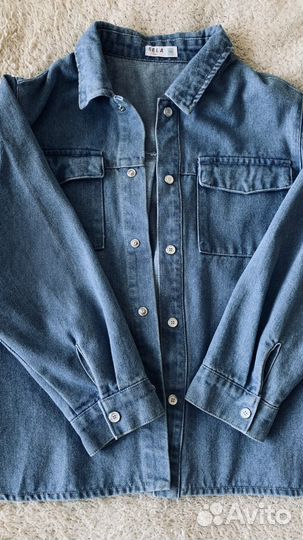 Джинсовая рубашка Sela 134