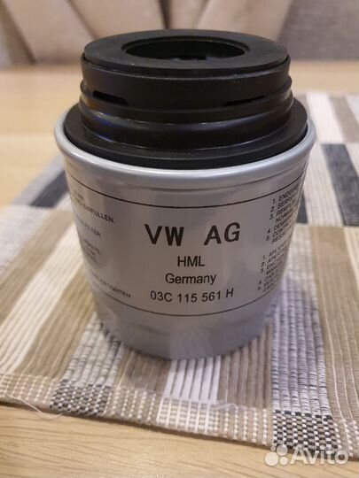 Фильтр масляный volkswagen polo