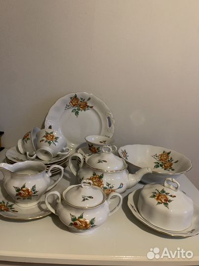 Чайный сервиз. Польша, СССР,1956 г