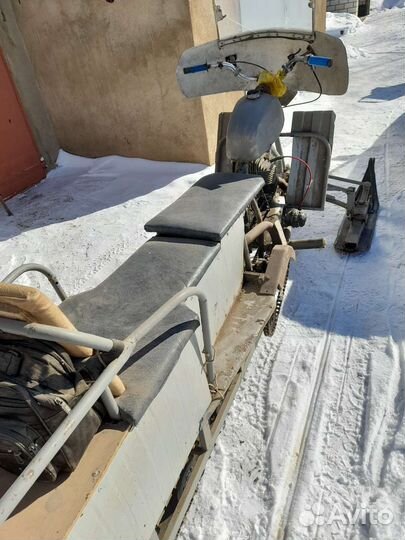 Самодельный снегоход