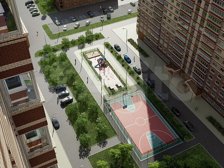 1-к. квартира, 38,3 м², 3/20 эт.