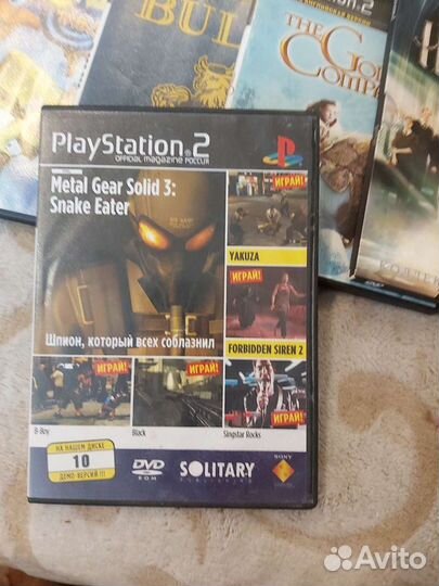 Диски ps2 и WII