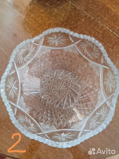 Ваза хрустальная СССР