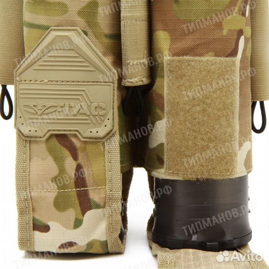 Подсумок на 5 пейнтбольных туб Valken V-TAC 2+3