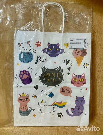 Крафт пакеты с ручками