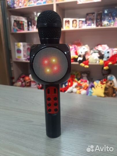 Микрофон караоке с подсветкой