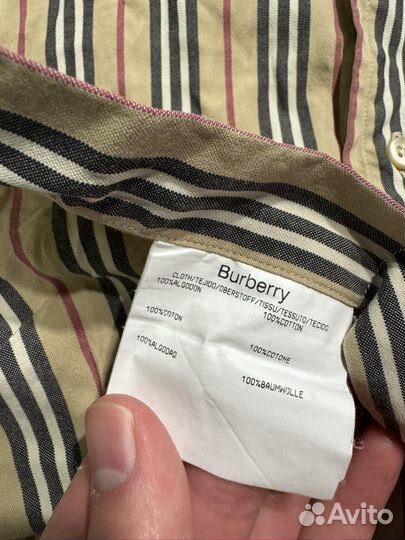 Винтажная Рубашка Burberry оригинал