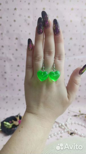 Серьги набор