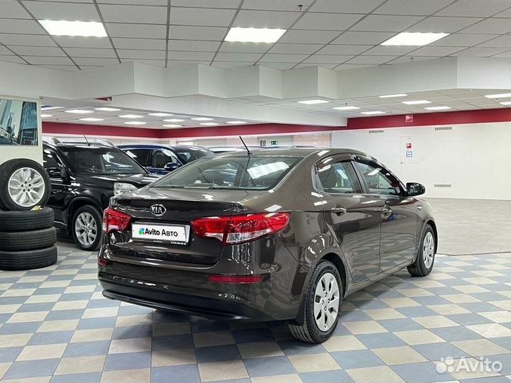Kia Rio 1.6 МТ, 2015, 126 000 км