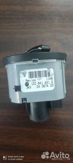 Блок управления светом skoda octavia a5