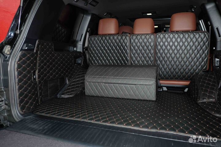 3Д коврики из экокожи Toyota Land Cruiser 200