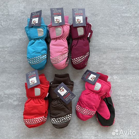 Новые варежки зимние непромокаемые