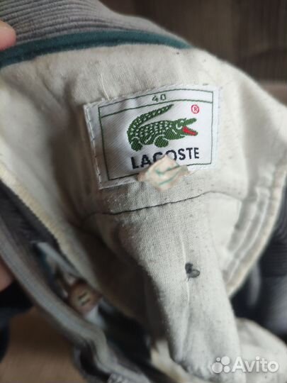 Винтажные штаны Lacoste оригинал