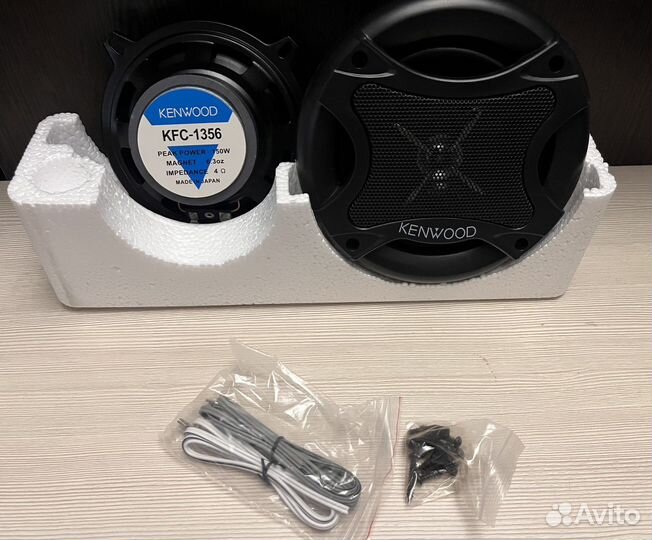 Автомобильные колонки kenwood KFC-1356