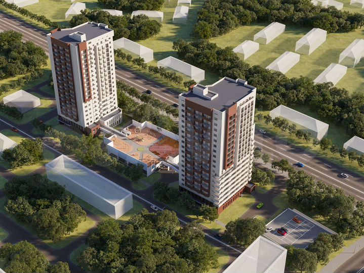 1-к. квартира, 48,7 м², 10/19 эт.