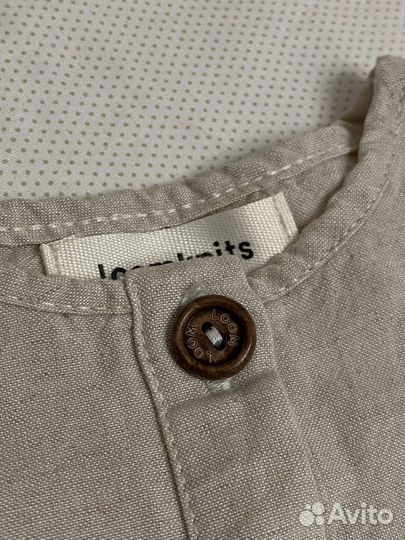 Детский льняной комбинезон от Loomknits