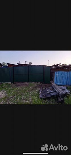 Ворота из проф трубы