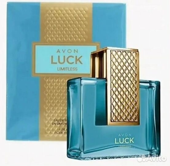 Avon Luck Limitless туалетная вода д/него 75 мл