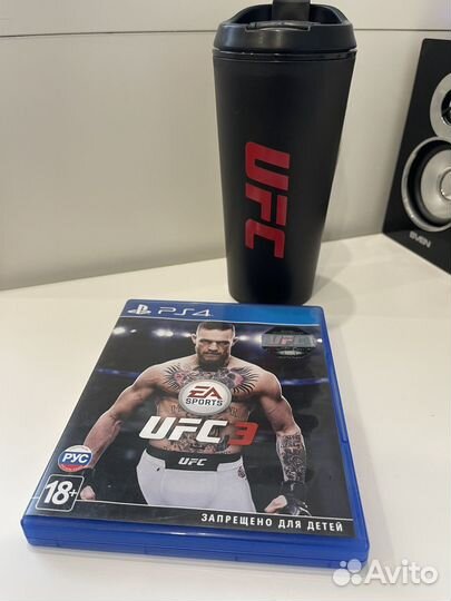 UFC 3 ps4 + термокружка