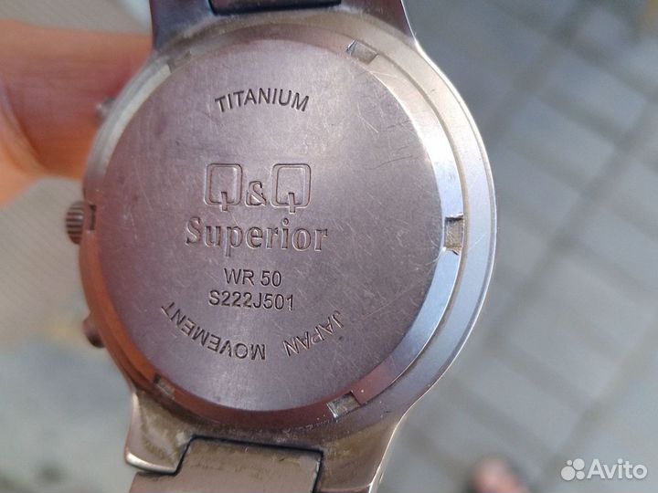 Часы Q&Q Superior Titanium