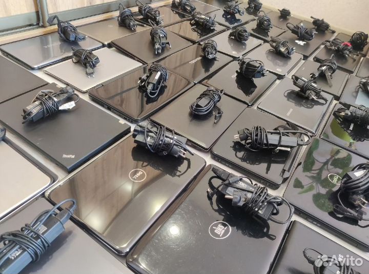 130 шт бу ноутбуков acer/asus/lenovo/HP/samsung