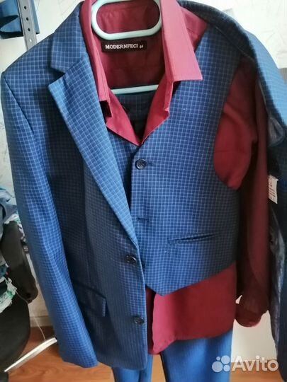 Школьный костюм для мальчика 134 140